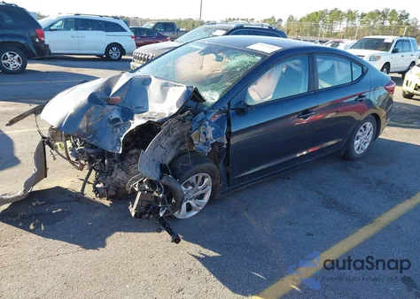 2020 Hyundai Elantra Se from USA, damaged, VIN 5NPD74LF4LH576170